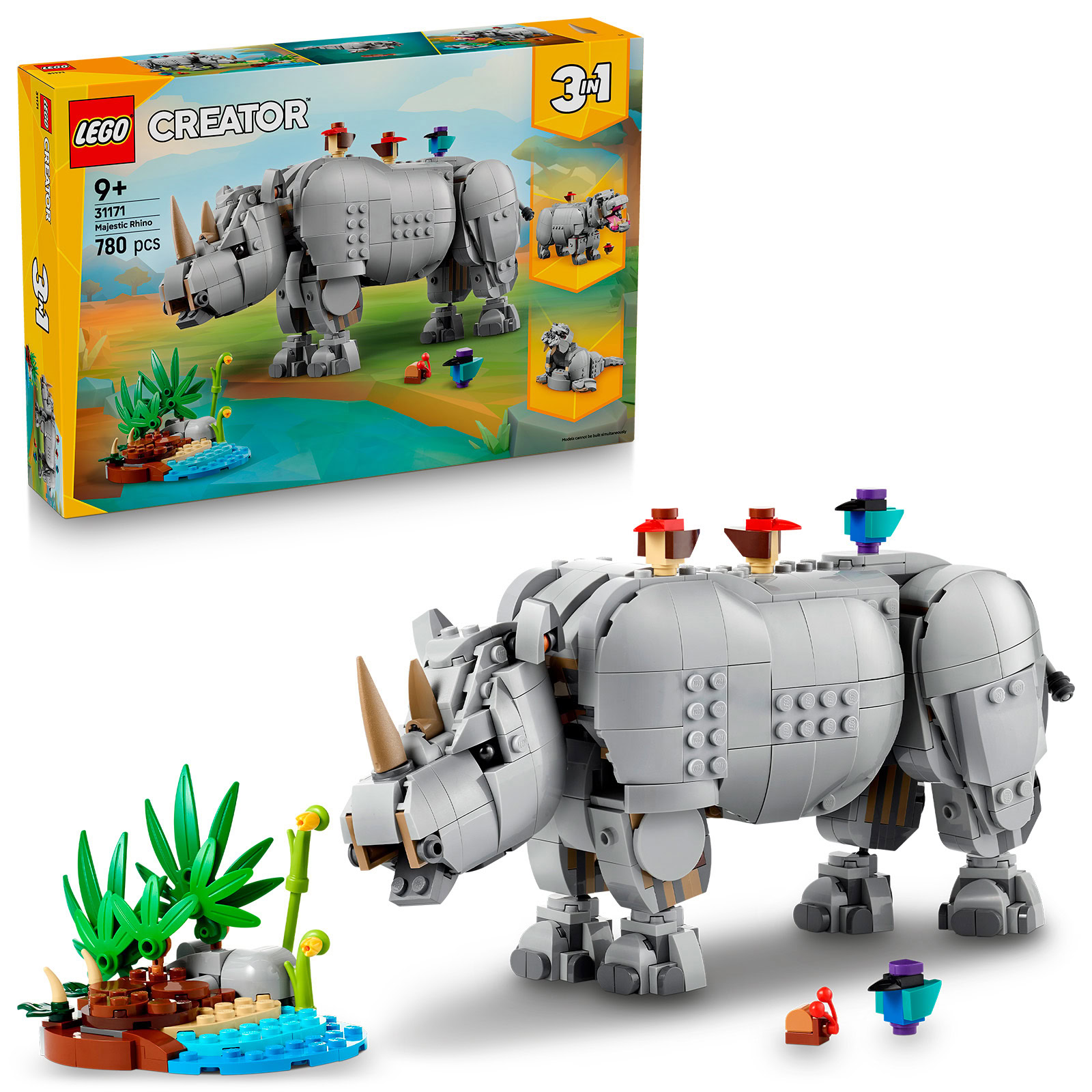 ▻ New LEGO Creator 3in1 2025: the set 31171 Wild Animals